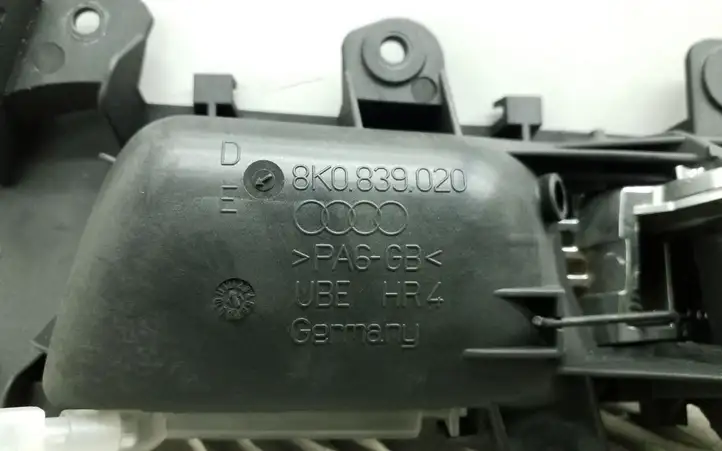 Audi A4 S4 B8 8K (2007 - 2011) 8K0839020 Внутренняя ручка задней двери — фото 2