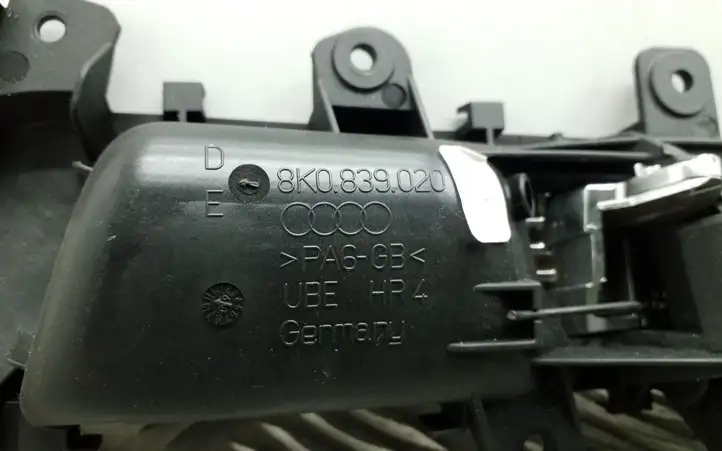 Audi A4 S4 B8 8K (2007 - 2011) 8K0839020 Внутренняя ручка задней двери — фото 3