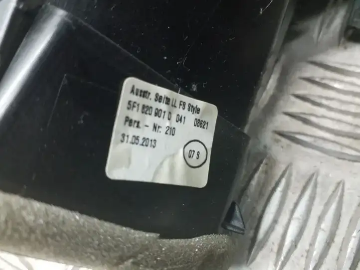 Seat Leon (5F) (2012 - 2019) 5F1820901D Боковой воздушный дефлектор — фото 5
