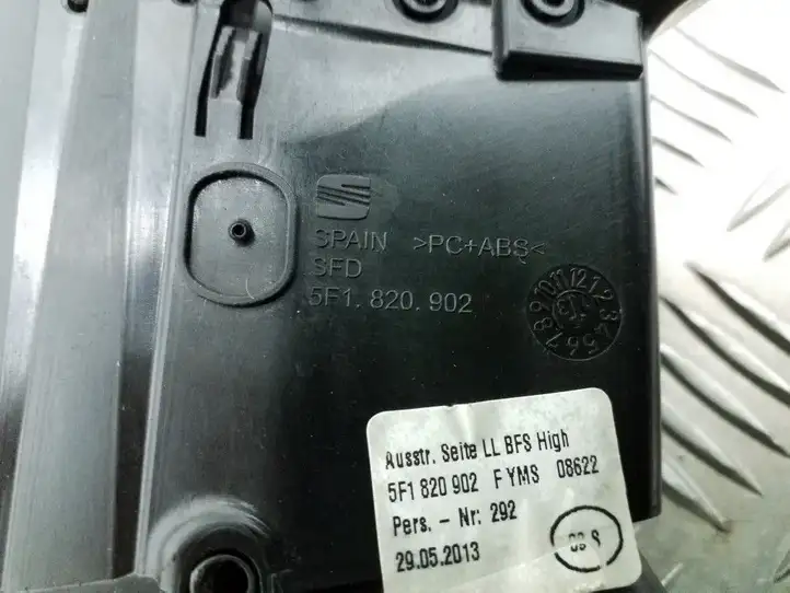 Seat Leon (5F) (2012 - 2019) 5F1820902 Боковой воздушный дефлектор — фото 3