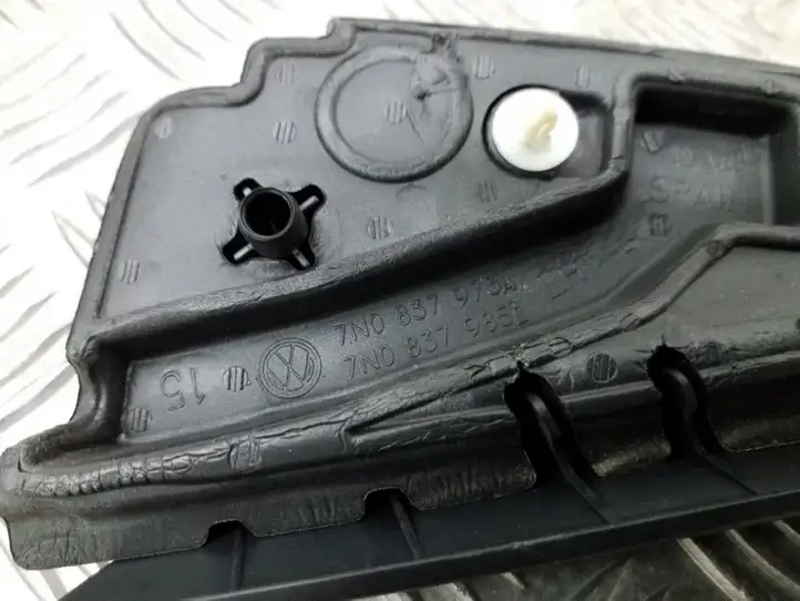 Volkswagen Sharan (2010 - 2015) 7N0837973 Пластиковая отделка зеркала — фото 4