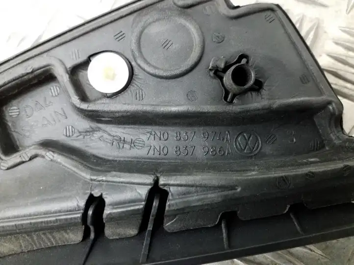 Volkswagen Sharan (2010 - 2015) 7N087974 Пластиковая отделка зеркала — фото 4