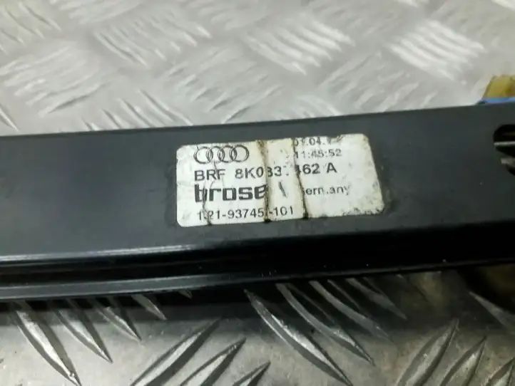 Audi A4 S4 B8 8K (2007 - 2011) 8K0837462A Стеклоподъемник передней двери (без мотора) — фото 3