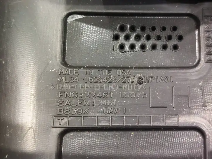 Ford F150 (2020 - ) ML3Z1629077AAPTM Молдинг заднего крыла — фото 4