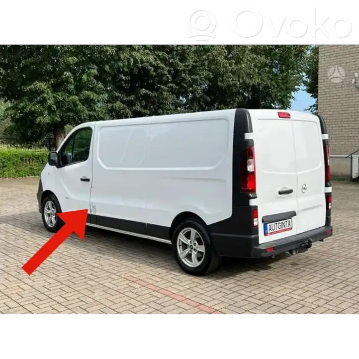 Opel Vivaro 788280412R Отделка лючка топливного бака — фото 1
