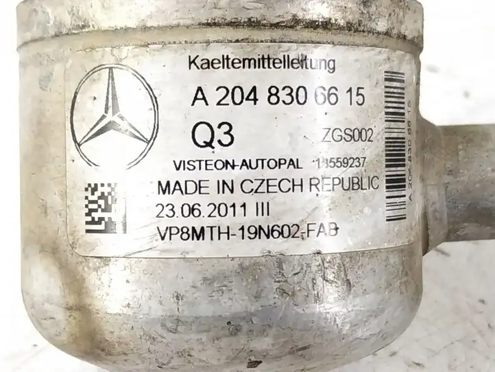 Mercedes-Benz C W204 (2007 - 2014) Трубки и шланги кондиционера — фото 2