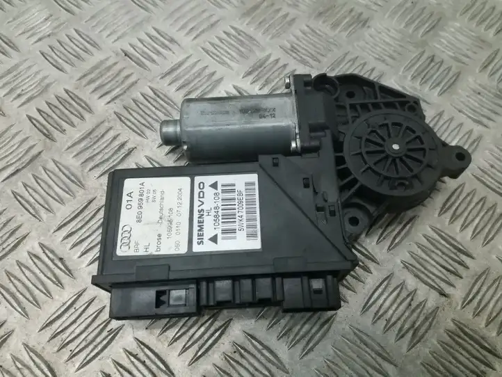 Audi A4 S4 B6 8E 8H (2000 - 2006) 8E0959801A Стеклоподъемник задней двери — фото 4