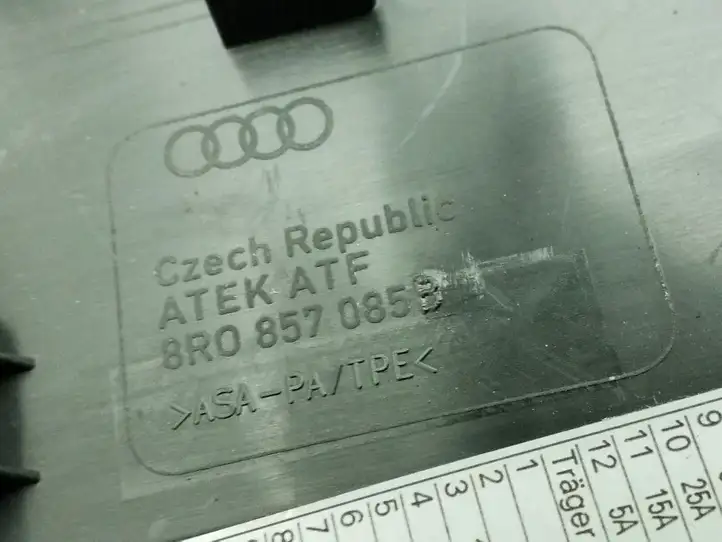 Audi Q5 SQ5 (2008 - 2012) 8R0857085B Боковая отделка панели приборов — фото 2