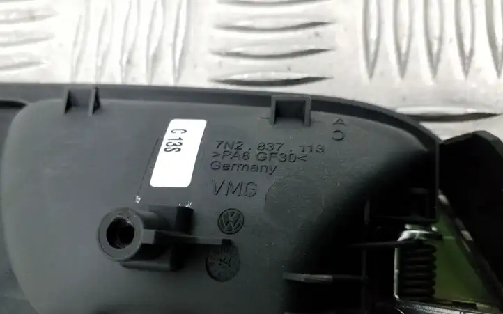 Volkswagen Sharan (2003 - 2010) 7N2837113 Внутренняя ручка двери — фото 3