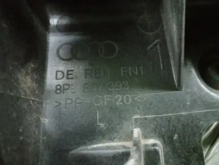 Audi A3/S3 8P (2004 - 2008) 8P3807393 Кронштейн заднего бампера — фото 3