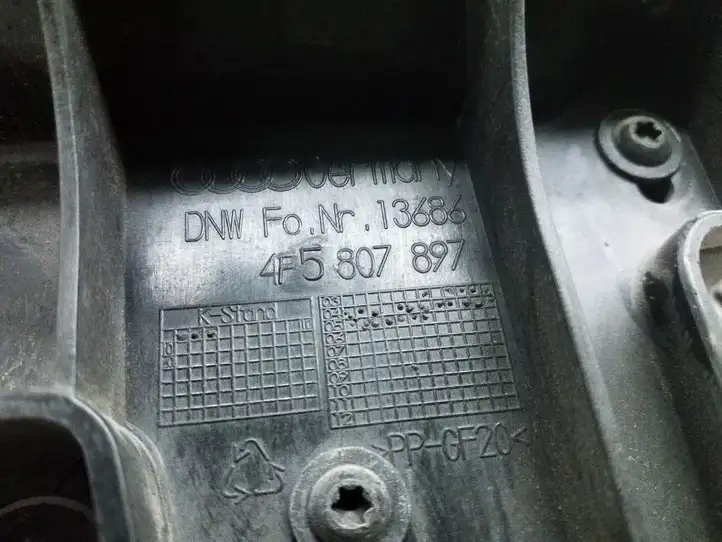 Audi A6 S6 C6 4F (2004 - 2008) 4F5807891 Кронштейн заднего бампера — фото 5