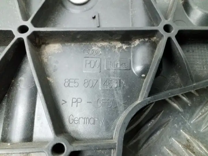 Audi A4 S4 B6 8E 8H (2000 - 2006) 8E5807453A Кронштейн заднего бампера — фото 4