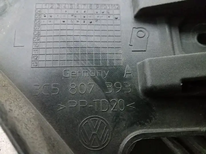 Volkswagen PASSAT B6 (2005 - 2010) 3C5807393 Кронштейн заднего бампера — фото 2
