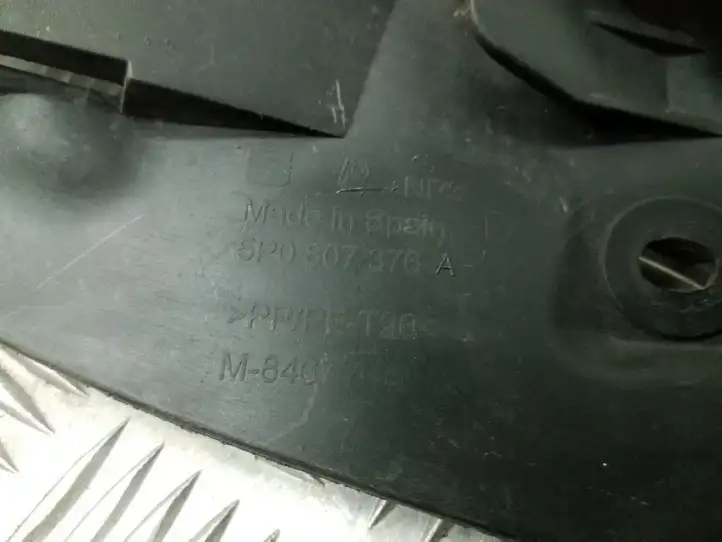 Seat Altea (2004 - 2009) 5P0807376A Кронштейн заднего бампера — фото 3