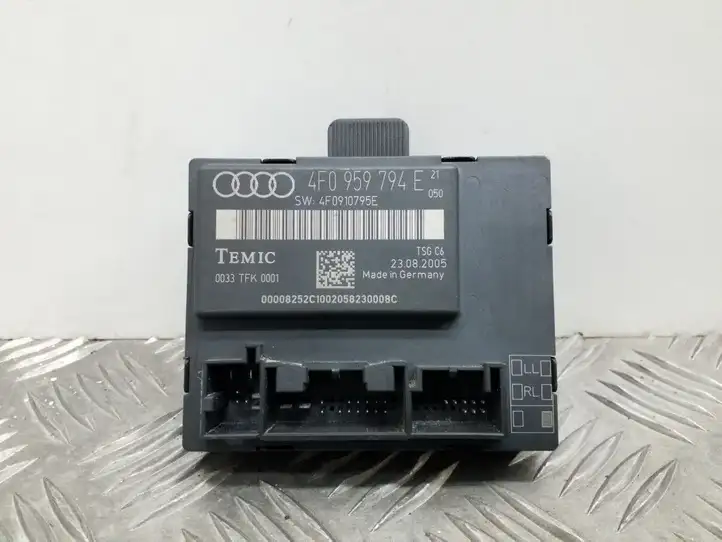Audi A6 S6 C6 4F (2004 - 2008) 4F0959794E Блок управления дверью — фото 1