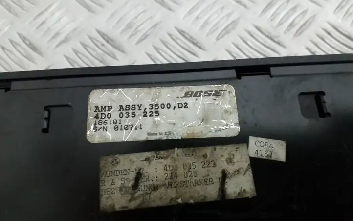 Audi A8 S8 D2 4D (1999 - 2002) 4D0035225 Усилитель звука — фото 5