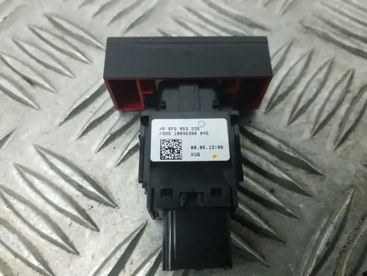 Seat Leon (5F) (2012 - 2019) 5F0953235 Включатель аварийных фонарей — фото 4