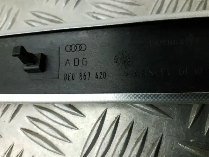 Audi A4 S4 B6 8E 8H (2000 - 2006) 8E0867420 Декоративная накладка передней двери — фото 2