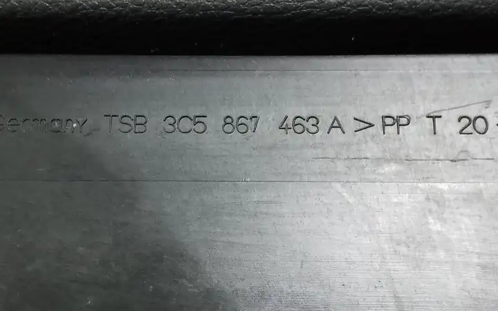 Volkswagen PASSAT B7 (2011 - 2014) 3C5867463A Перегородка органайзера — фото 3