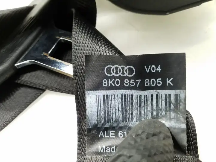 Audi A4 S4 B8 8K (2007 - 2011) 8K0857805K Задний ремень безопасности — фото 3