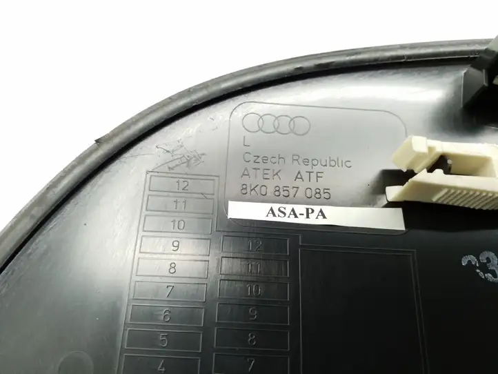 Audi A4 S4 B8 8K (2007 - 2011) 8K0857085 Боковая отделка панели приборов — фото 3