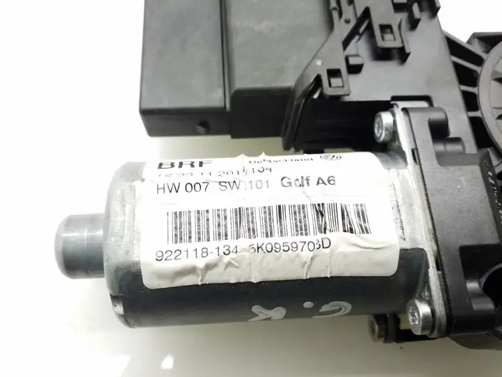 Volkswagen Golf VI (2009 - 2013) 5K0959703D Стеклоподъемник задней двери — фото 4