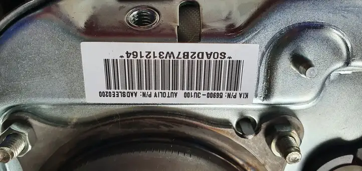 Kia Sportage (2010 - 2014) Подушка безопасности руля — фото 2