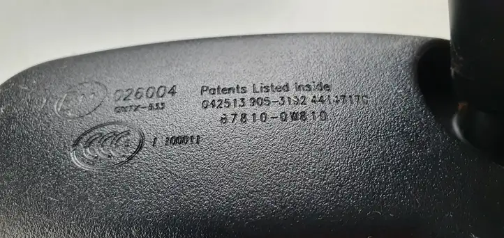 Toyota Auris E180 (2012 - 2018) Салонное зеркало заднего вида — фото 7
