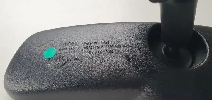 Toyota Auris E180 (2012 - 2018) Салонное зеркало заднего вида — фото 8
