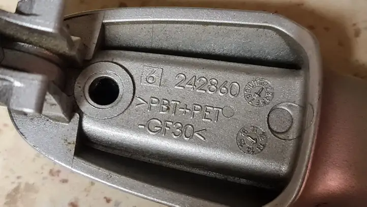 Toyota Yaris (2012 - 2014) 242860 Наружная ручка задней двери — фото 3