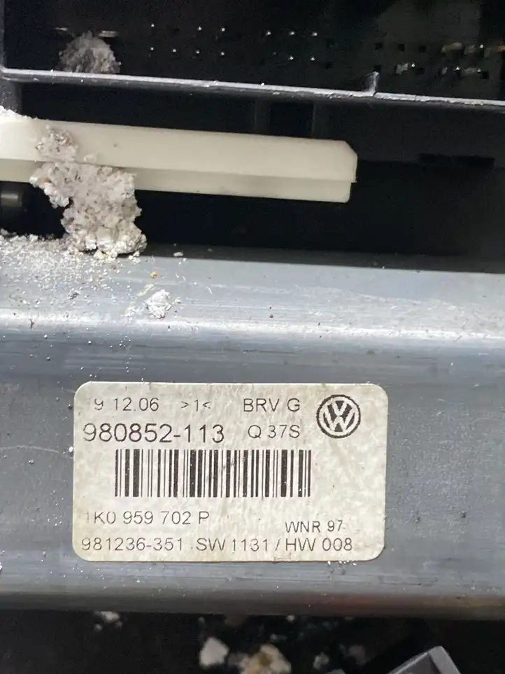 Volkswagen PASSAT B6 (2005 - 2010) 1K0959702P Электростеклоподъемник передний (комплект) — фото 2