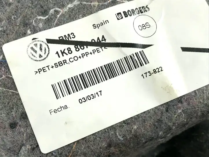 Volkswagen Scirocco (2014 - 2017) 1K8867044BK Обшивка задней двери — фото 3