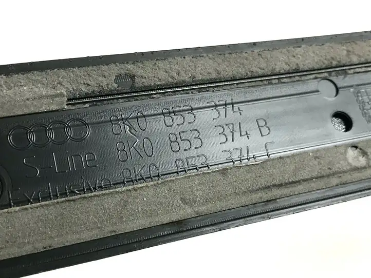 Audi A4 S4 B8 8K (2011 - 2015) 8K0853374 Внутренняя отделка переднего порога — фото 3