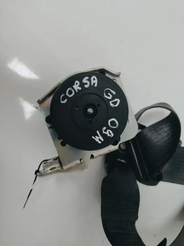 Opel Corsa D (2006 - 2010) 609160500B Задний ремень безопасности — фото 2