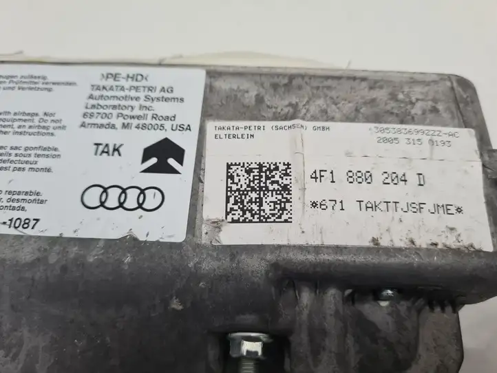 Audi A6 S6 C6 4F (2004 - 2008) 4F1880204D Подушка безопасности пассажира — фото 2