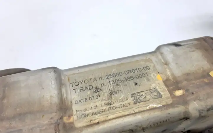 Toyota Avensis T250 (2006 - 2009) 256800R010 Охладитель клапана EGR — фото 2