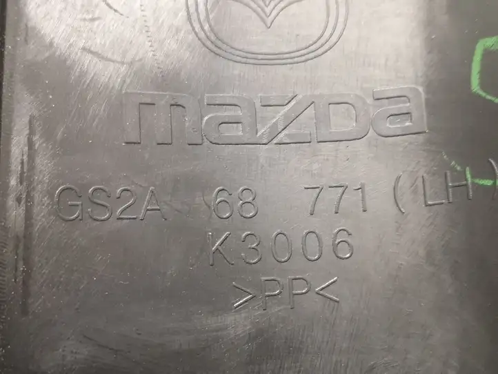 Mazda 6 (2009 - 2012) GS2A68771 Внутренняя отделка заднего порога — фото 5