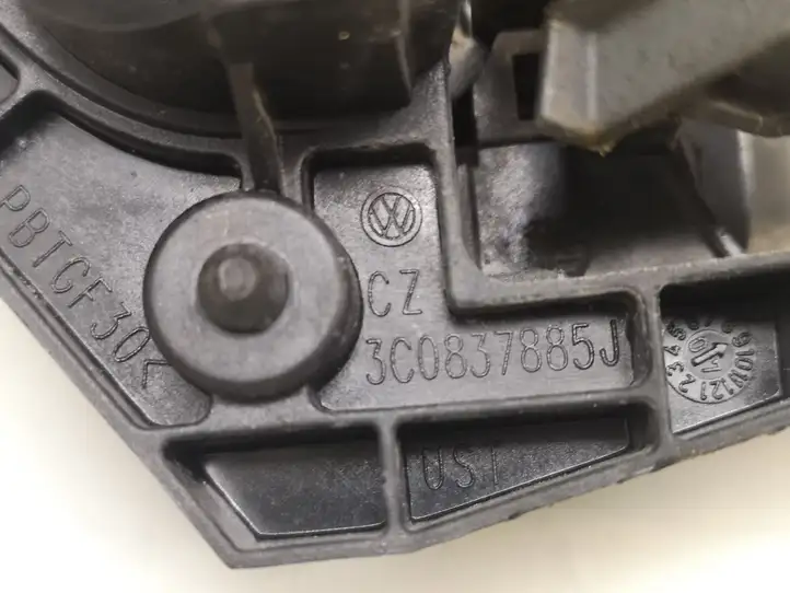 Volkswagen PASSAT B6 (2005 - 2010) 3C0837885J Наружная ручка задней двери — фото 7