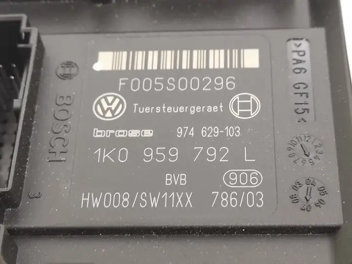 Volkswagen PASSAT B6 (2005 - 2010) 1K0959702P Стеклоподъемник задней двери — фото 11