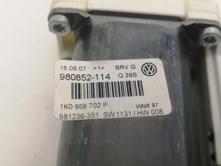 Volkswagen PASSAT B6 (2005 - 2010) 1K0959702P Стеклоподъемник задней двери — фото 12