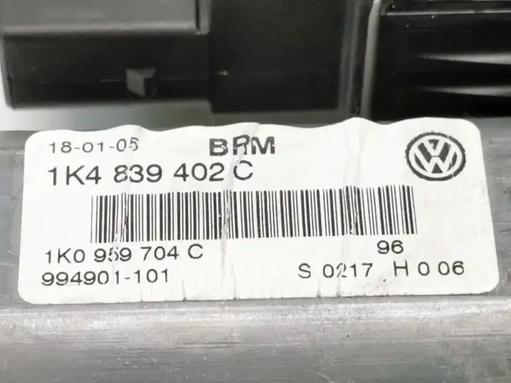 Volkswagen Golf V (2003 - 2009) 1K4839402C Стеклоподъемник задней двери — фото 4