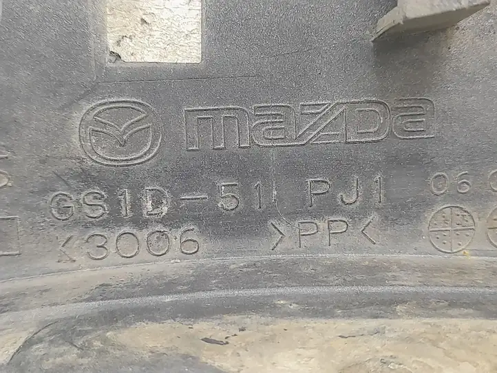 Mazda 6 (2009 - 2012) GS1D51PJ1 Молдинг крыла — фото 4