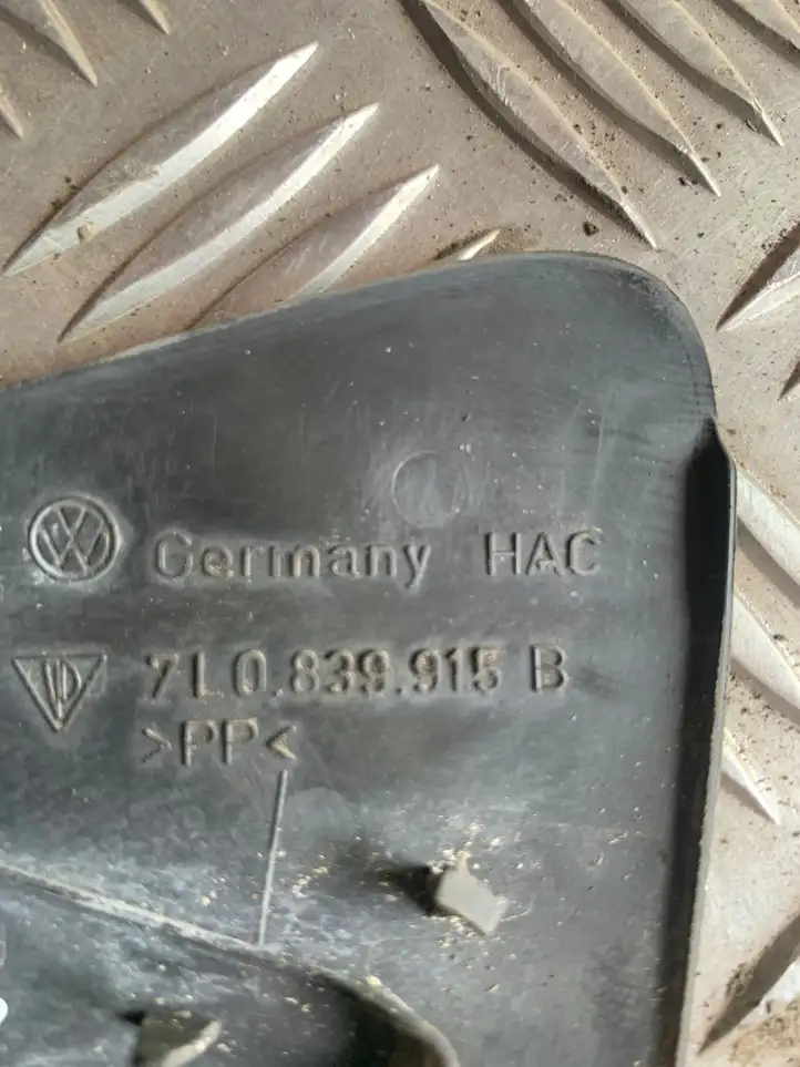 Volkswagen Touareg I (2002 - 2010) 7L0839915B Прочая отделка задней двери — фото 3