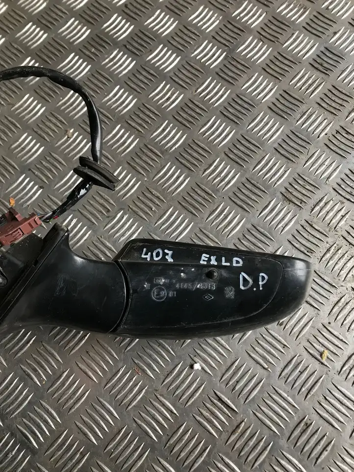 Peugeot 407 (2004 - 2011) 41454313 Боковое зеркало с электроприводом — фото 4