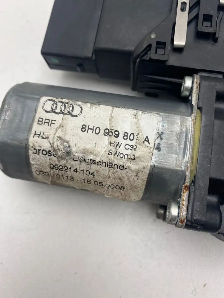 Audi A4 S4 B8 8K (2007 - 2011) 8H0959801A Стеклоподъемник задней двери — фото 3