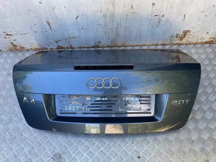 Audi A4 S4 B8 8K (2007 - 2011) Крышка багажника — фото 1