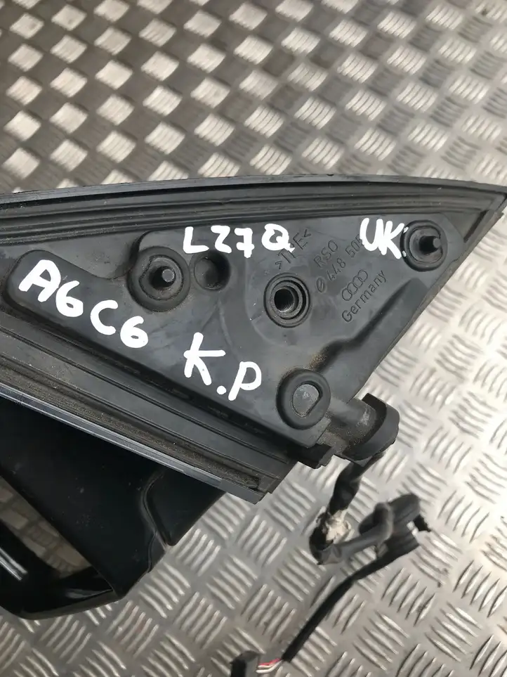 Audi A6 S6 C6 4F (2004 - 2008) Боковое зеркало с электроприводом — фото 3