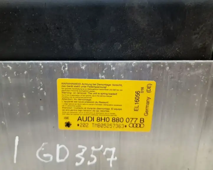 Audi A4 S4 B7 8E 8H (2004 - 2009) 8H0880077B Система защиты от опрокидывания — фото 6