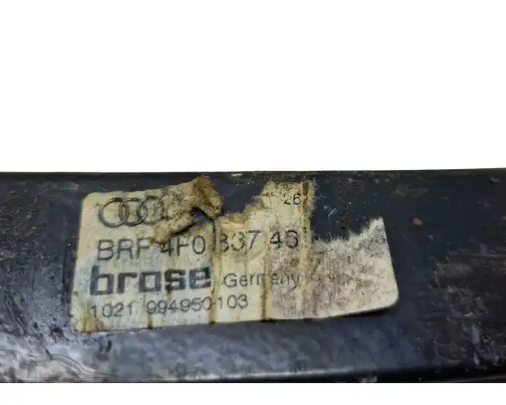 Audi A6 S6 C6 4F (2004 - 2008) 4F0837461A Стеклоподъемник передней двери (без мотора) — фото 5