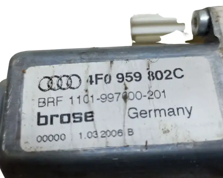 Audi A6 S6 C6 4F (2004 - 2008) 4F0959802C Стеклоподъемник задней двери — фото 6